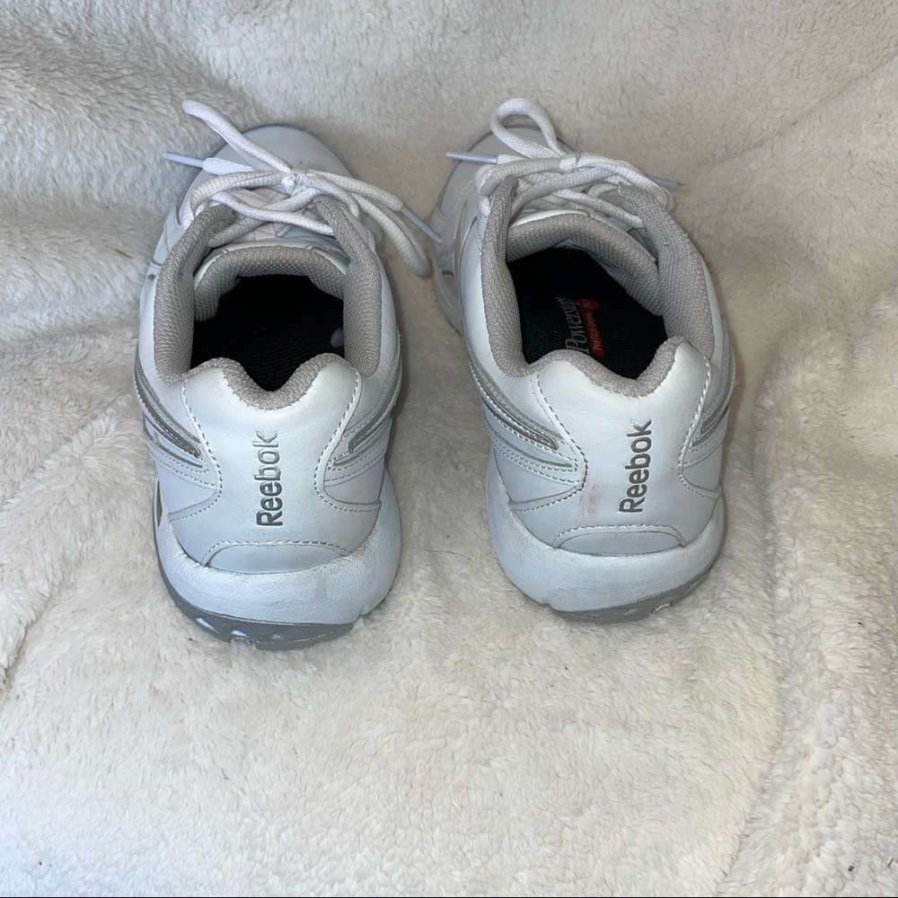 White Reeboks Dad Sneakers - Picture 8 of 9